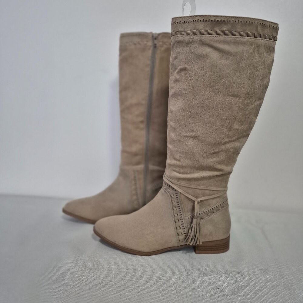 Faux Suede Boots
